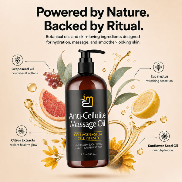 Anti Cellulite Massage Oil 8oz